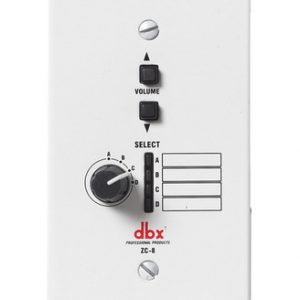 dbx ZC8 Wall-Mounted Zone Controller